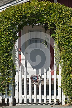 Private residence among the shops