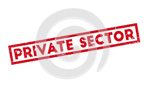 Private Sector rubber stamp