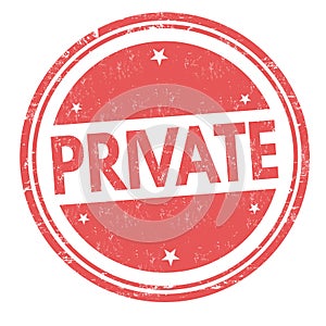 Private sign or stamp