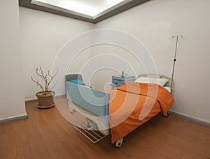 Private ward in a hospital