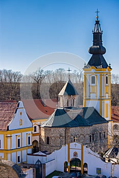 Privina Glava Monastery on the Fruska Gora mountain in Vojvodina in Serbia photo