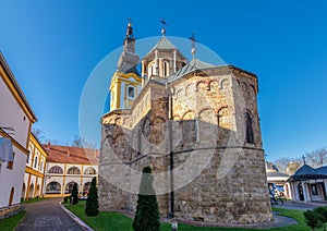 Privina Glava Monastery on the Fruska Gora mountain in Vojvodina in Serbia photo