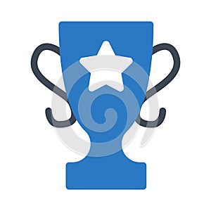 Prize glyph colour vector icon