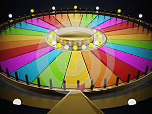 Prize wheel