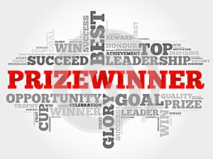 Prizewinner word cloud