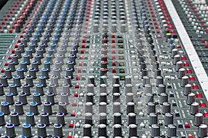 Pro audio mixing board