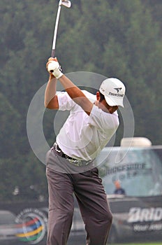 Pro golfer Yuta Ikeda