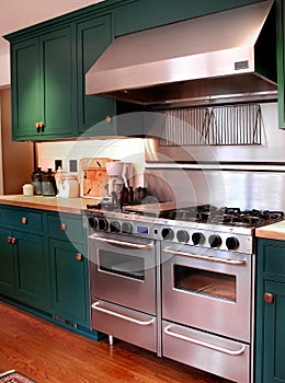 Pro model kitchen stove photo