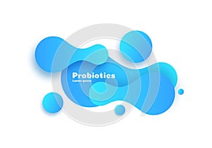 Probiotics bacteria vector design.