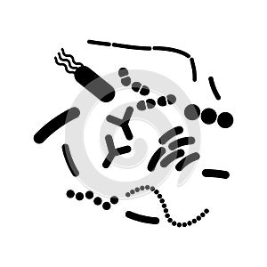 Probiotics icon, vector