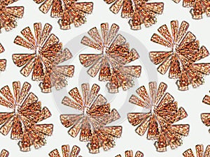 Probiotics, lactic acid bacteria. Algae, bacteria and microorganisms. Microscopic probiotics, bacterial flora photo
