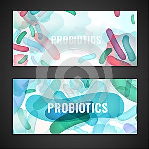 Probiotics and prebiotics image photo