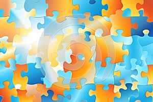 Problem challenge concept connect jigsaw piece success puzzle solution business missing teamwork game