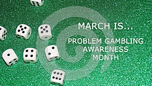 Problem gambling awareness month