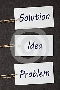 Problem Idea Solution