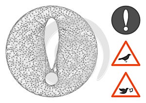 Problem Polygonal Web Vector Mesh Illustration