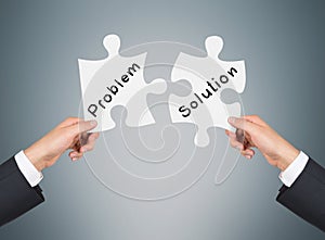 Problem and solution photo