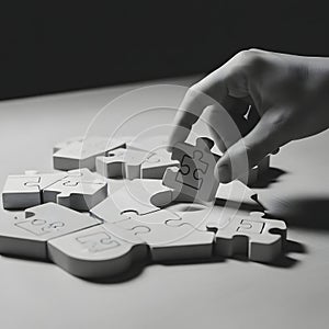 Puzzle Block For Business