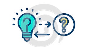 Problem Solving to Idea Conversion, vector design Generative AI