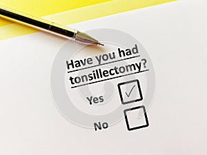 Problem about surgical procedure