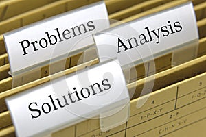 Problems, analysis and solutions