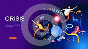 Problems concept banner