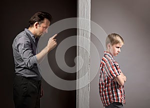 Problems between father and son