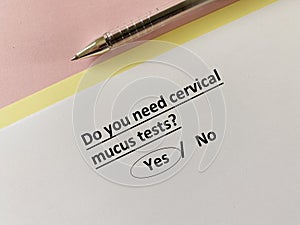 Problems about infertility