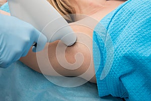 Procedure against hyperhidrosis