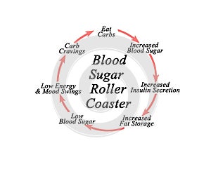 Blood Sugar Roller Coaster photo