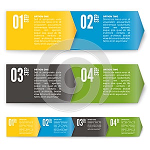 Process chart module. Vector illustration