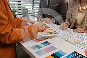 Process of creating an interface for a mobile app, user interface and experience concept, ux, ui, ux developer and ui designer,