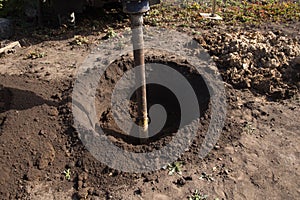 Drilling drill ground