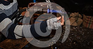 the process of glass ball production