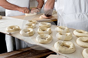 Process of making frisella bread