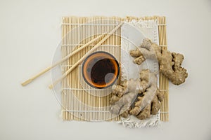 Process of marinating fresh ginger