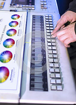 The process of offset printing and color correction