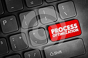 Process Optimization - discipline of adjusting a process so as to optimize some specified set of parameters without violating some