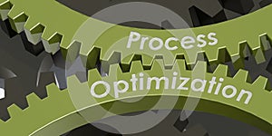 Process optimization words on gears