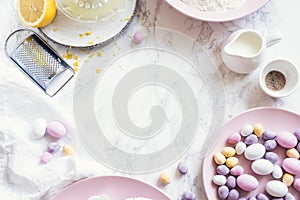 Process of preparation Easter pasrty