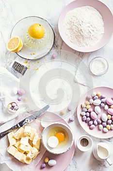 Process of preparation Easter pasrty