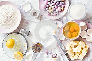 Process of preparation Easter pasrty