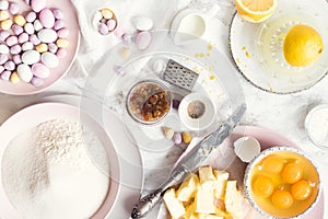 Process of preparation Easter pasrty