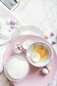 Process of preparation Easter pasrty