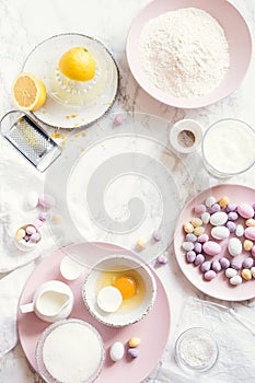 Process of preparation Easter pasrty