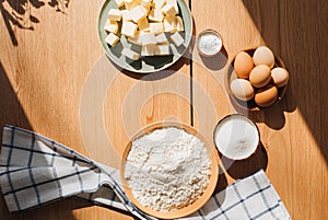 The process of preparing and decorating an Easter cupcake in the kitchen