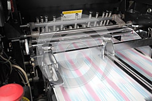 Process printing in the printing house
