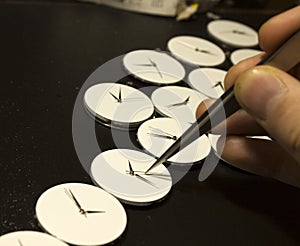 The process of repair mechanical watches