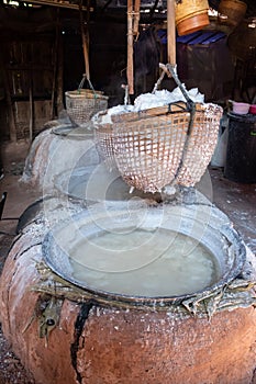 Process of salt extraction