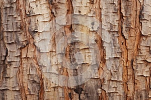 Processed collage of old tree bark trunk material texture. Background for banner, backdrop